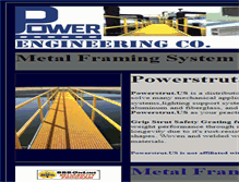 Tablet Screenshot of powerstrut.us